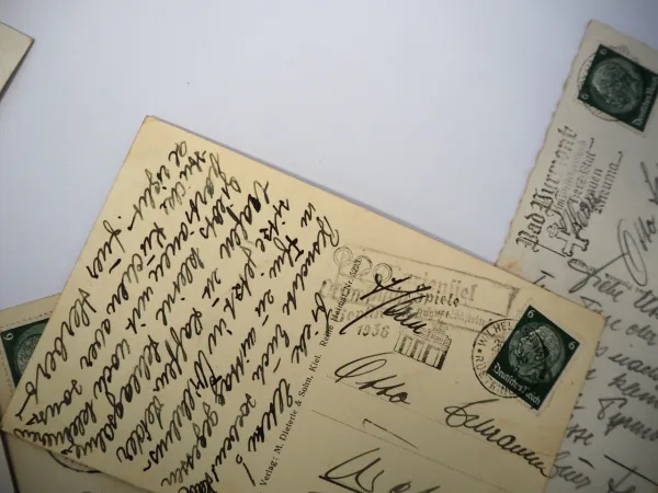 Nachlaß Ritterkreuzträger Flieger Herbert Schramm Jagdgeschwader 53 RK mit Eichenlaub