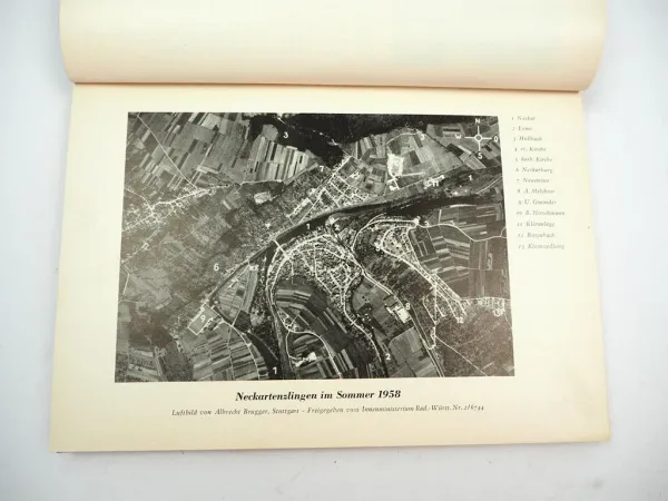 Neckartenzlingen einst und jetzt 1959 Heimatbuch F. Reiff Baden-Württemberg