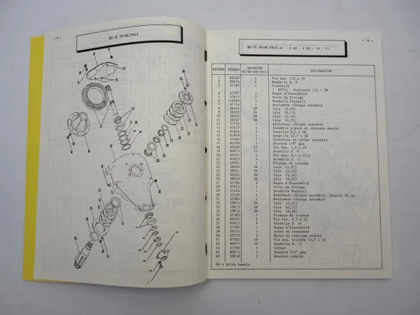 New Holland 67 68 69 70 71 Ramasseuses Presses Catalogue pieces de rechange 1969