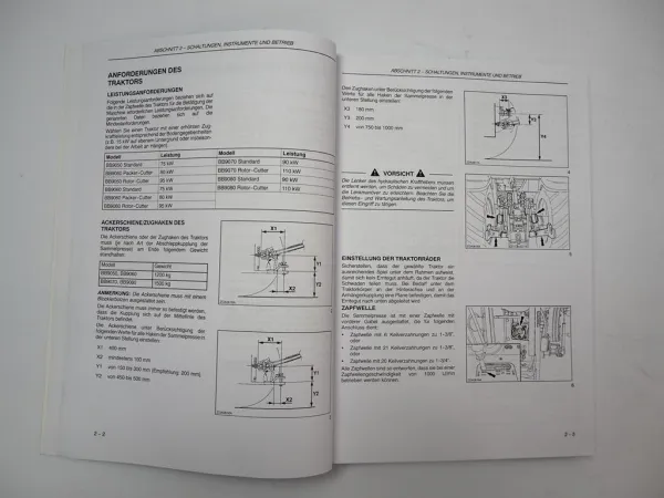 New Holland BB 9050 9060 9070 9080 Ballenpresse Betriebsanleitung Bedienung 2008