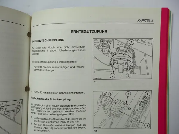 New Holland BB 940 960 Ballenpresse Betriebsanleitung Bedienung 1999