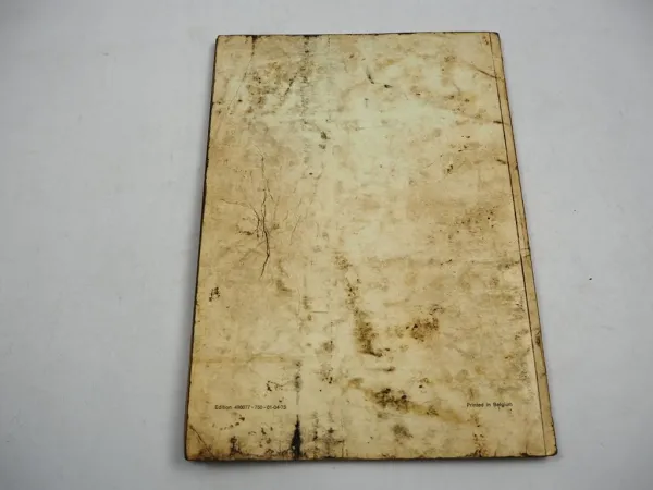 New Holland Clayson 1530 1545 Mähdrescher Betriebsanleitung 1973 Original