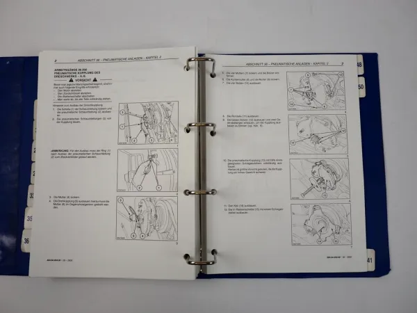 New Holland CS 540 640 Mähdrescher Werkstatthandbuch 2003