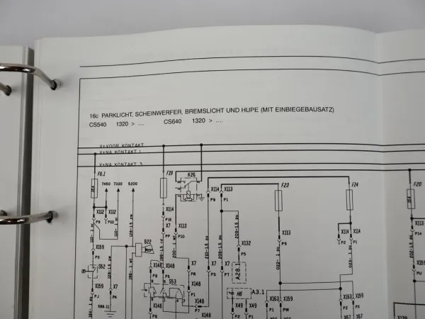 New Holland CS 540 640 Mähdrescher Werkstatthandbuch 2003