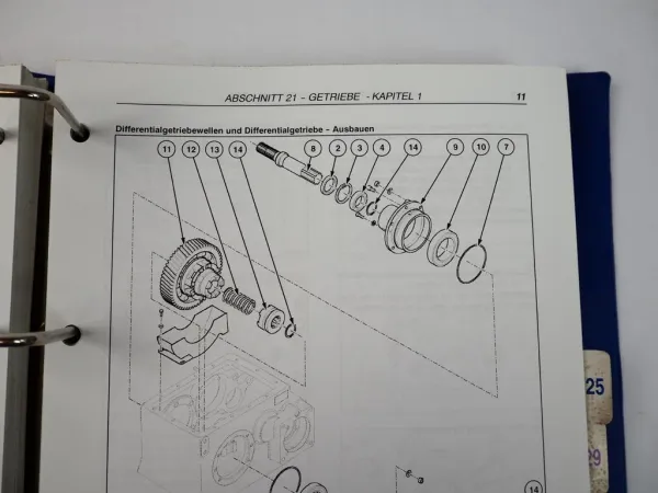 New Holland CS 540 640 Mähdrescher Werkstatthandbuch 2003 Bd. 1+2