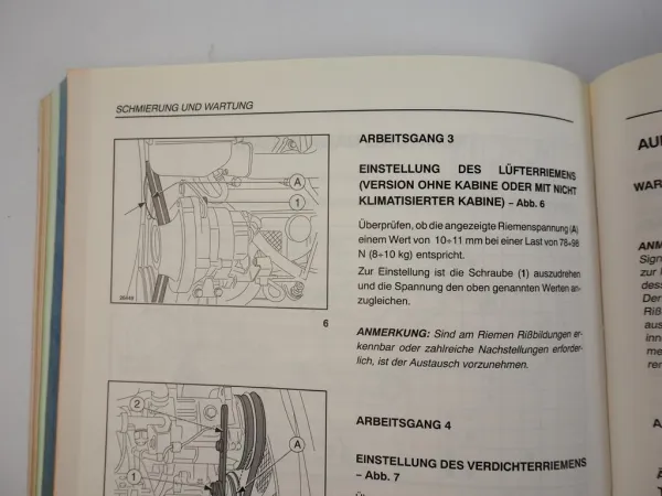 New Holland Fiatagri TN 65 75 90 F Traktoren Betriebsanleitung 1997