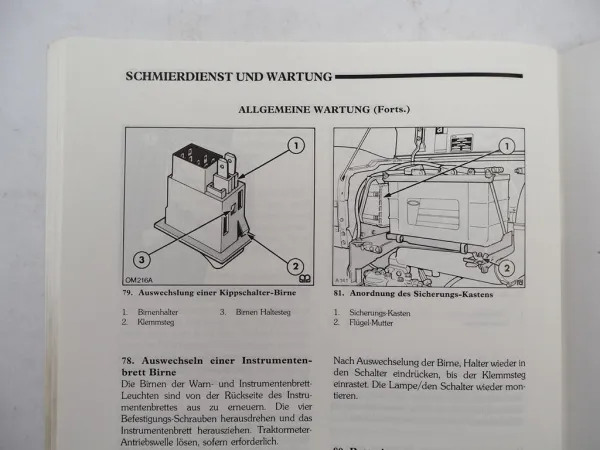 New Holland Ford 3430 3930 4130 4630 5030 Traktor Betriebsanleitung 10/1992
