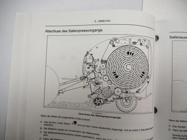 New Holland Roll Belt 150 180 Rundballenpresse Betriebsanleitung Software 2016