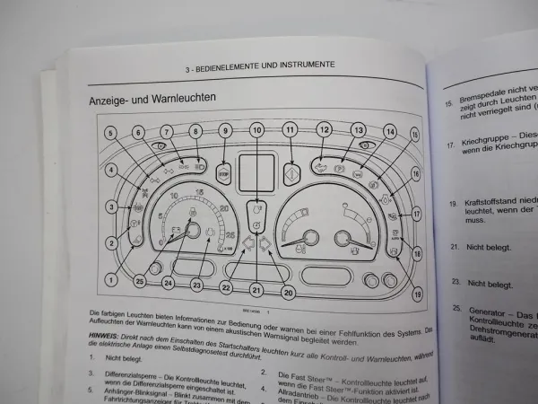 New Holland T6.125S T6.145 T6.155 T6.165 T6.175 T6.180 Traktor Betriebsanleitung