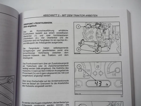 New Holland T7030 T7040 T7050 T7060 T7070 Traktor Betriebsanleitung 12.2009