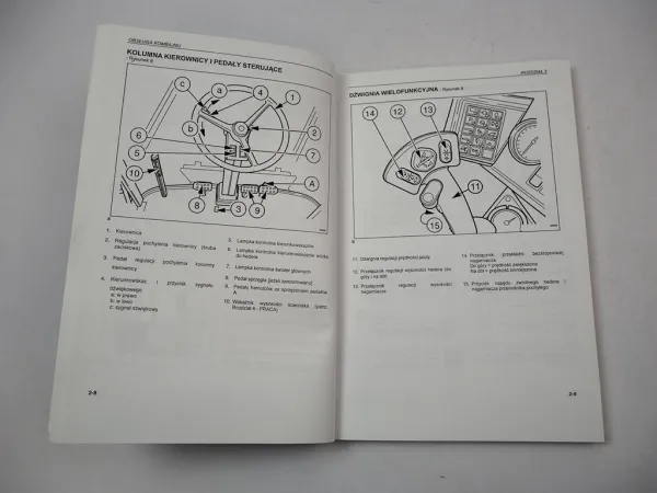 New Holland TC 54 56 Mähdrescher kombajn zbożowy Instrukcja obslugi 1999