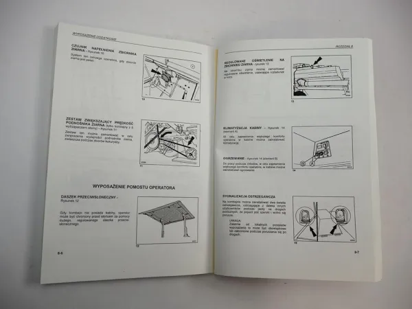 New Holland TC 54 56 Mähdrescher kombajn zbożowy Instrukcja obslugi 1999