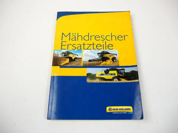 New Holland TC CS TX CX TF CR Mähdrescher Ersatzteilkatalog Verschleißteile 2008