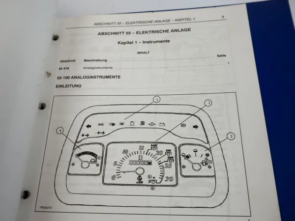 New Holland TD 55 65 75 85 95 D Traktor Werkstatthandbuch Reparaturanleitung