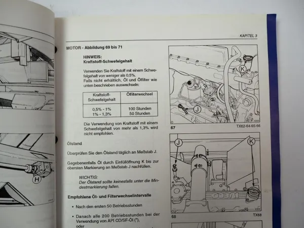New Holland TX 62 64 65 66 68 Mähdrescher Betriebsanleitung Bedienung 1996