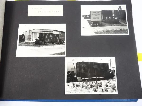 NFWL 14 Cottbus Fotoalbum MMM Messe 1974 1976 1982 NVA Nachrichtentechnik