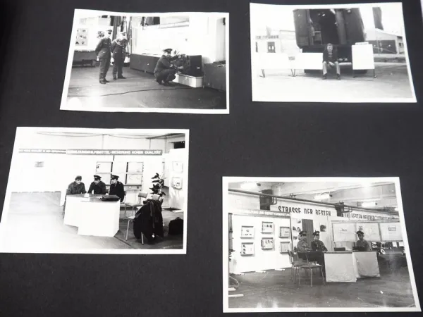 NFWL 14 Cottbus Fotoalbum MMM Messe 1974 1976 1982 NVA Nachrichtentechnik