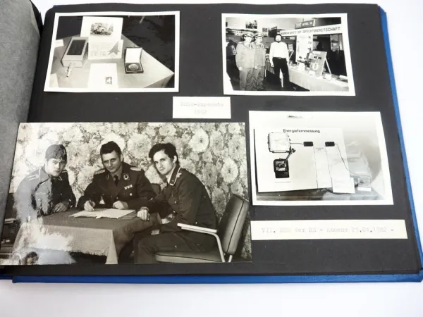NFWL 14 Cottbus Fotoalbum MMM Messe 1974 1976 1982 NVA Nachrichtentechnik