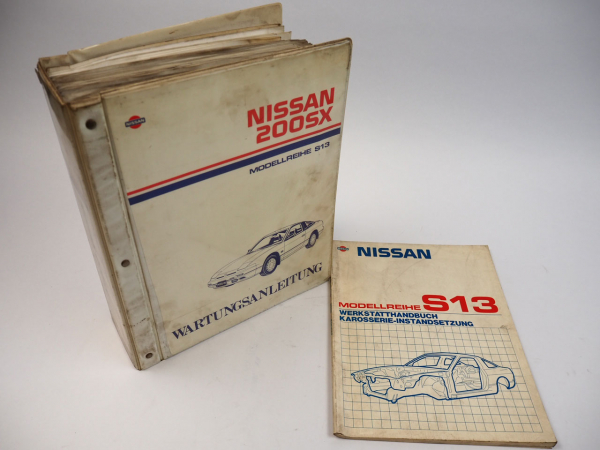 Nissan 200SX S13 Werkstatthandbuch 1988 1989 Reparaturanleitung Wartung
