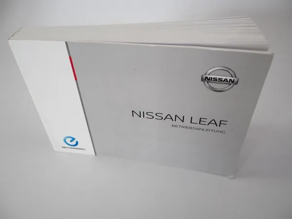 Nissan LEAF ZE1 Betriebsanleitung Bedienungsanleitung 10/2020 Bordbuch deutsch