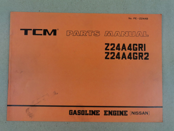 Nissan N24A4 GR1 GR2 Engine Parts List TCM FHG20N 25N 30N