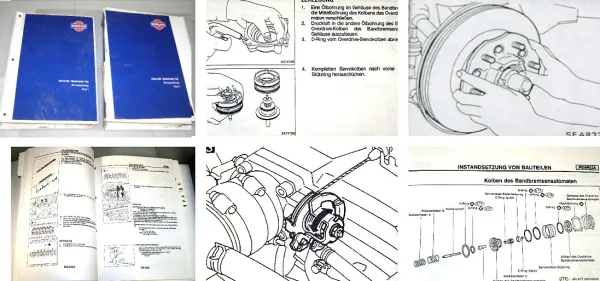 Nissan Patrol GR Y60 1988 - 1995 Werkstatthandbuch Wartung Reparaturanleitung