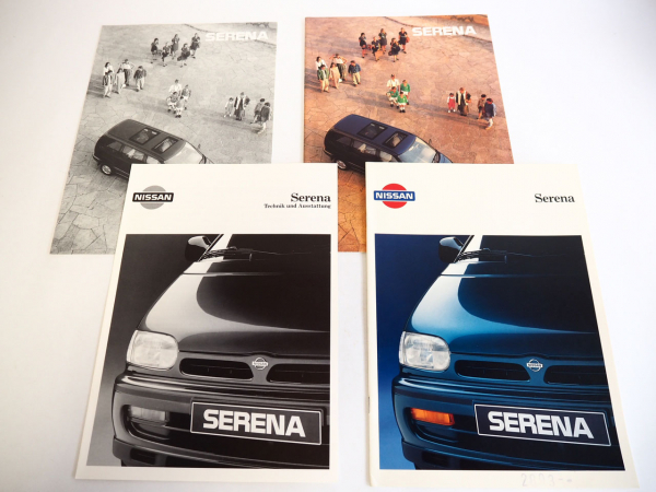 Nissan Serena PKW 4x Prospekt 1993/94
