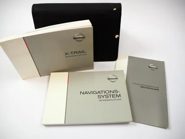 Nissan X-Trail T30 & Navigation Betriebsanleitung Bedienungsanleitung 9/2003