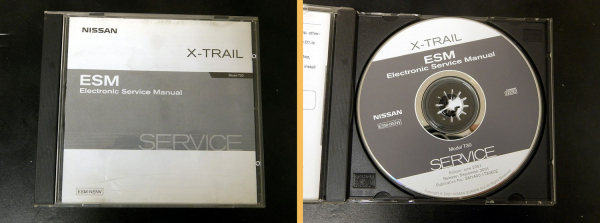 Nissan X-Trail T30 original Werkstatthandbuch Reparaturanleitung auf CD 09/2001