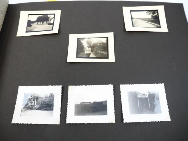 Nodseebad Wyk a. Föhr Fotoalbum mit 16 AK Hafen Dampfer Luftaufnahme 30/40er J