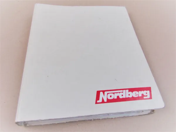 Nordberg Citycrusher 63SDF Backenbrecher C-Serie Bedienung Ersatzteilliste 1993