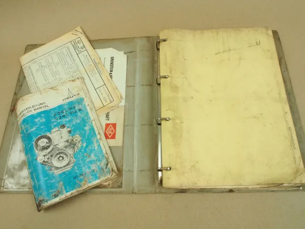 O&K G8 Grader Ersatzteilliste Ersatzteilkatalog Wartungsvorschriften 1969