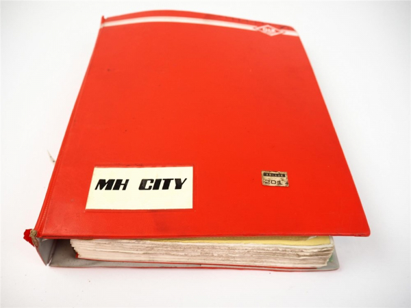 O&K MH City PLA A2 Bagger Ersatzteilliste Teilekatalog Spare parts list ca 1989