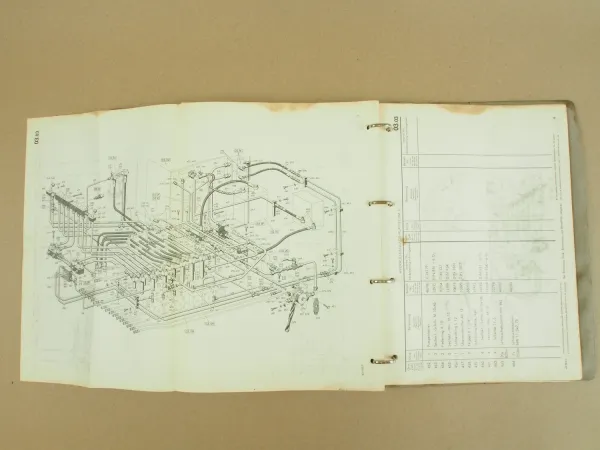 O&K RH10 Bagger Betriebsanleitung Ersatzteilliste Orenstein & Koppel 1967