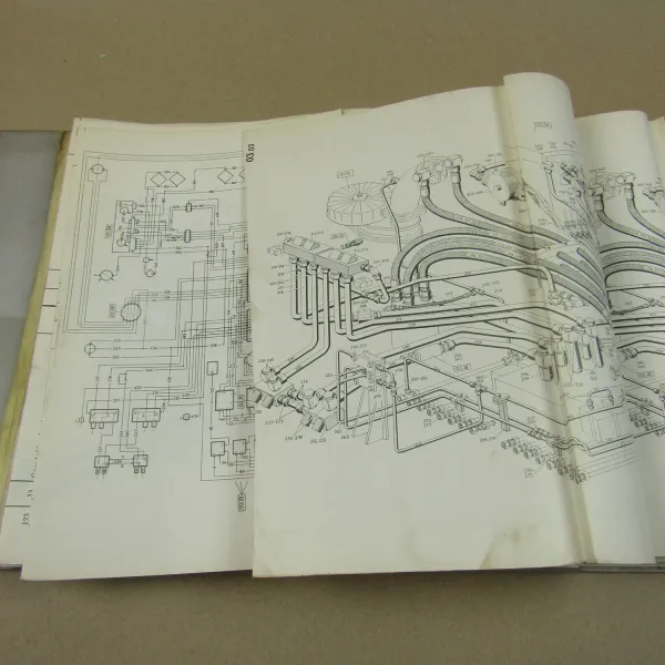 O&K RH14 Bagger Bedienung Wartung Schaltpäne Ersatzteilkatalog 1970