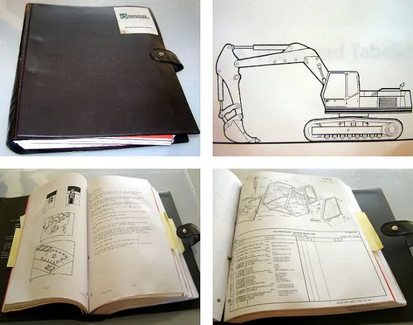 O&K RH20 PMS TGD24 Werkstatthandbuch & Ersatzteilliste Orenstein & Koppel