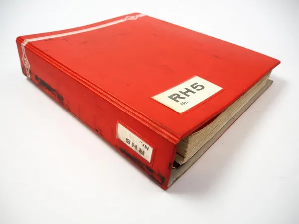 O&K RH5 PMS Hydraulikbagger Ersatzteilliste Parts List Schaltpläne ca. 1990