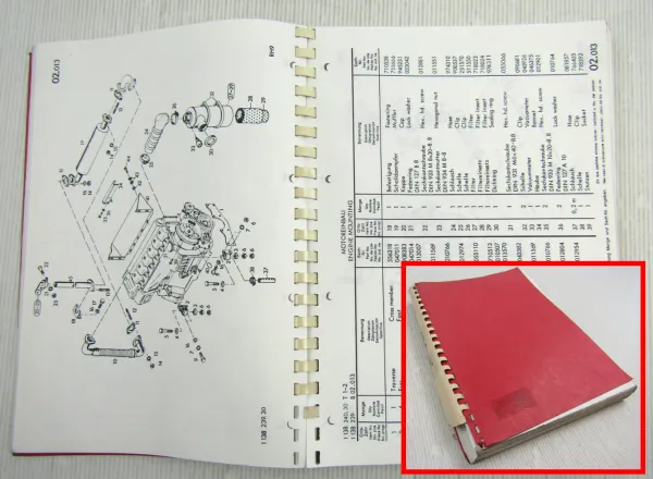 O&K RH9 Bagger Teilekatalog Ersatzeile Liste Ersatzteilliste Parts List ca 1974
