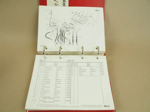 O&K V40 Gabelstapler Ersatzteilkatalog Ersatzteilliste Diesel und Gas
