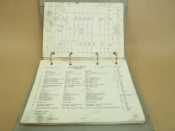 O&K V60 Gabelstapler Betriebsanleitung Ersatzteilliste Schaltpläne 1981