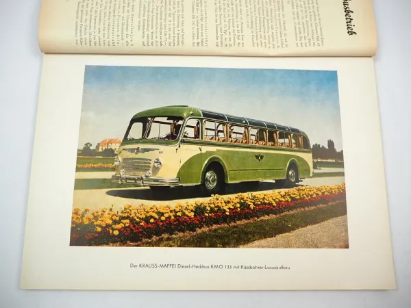 Omnibus Revue Zeitschrift Heft Nr. 1 Vogel Verlag München 1950