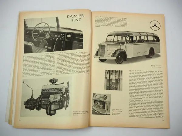 Omnibus Revue Zeitschrift Heft Nr. 1 Vogel Verlag München 1950