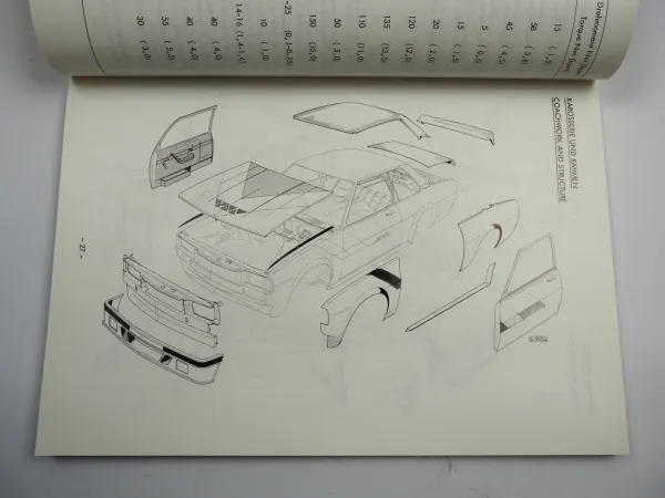 Opel Ascona 400 Wartung Instandsetzung Werkstatthandbuch Service Manual 1979