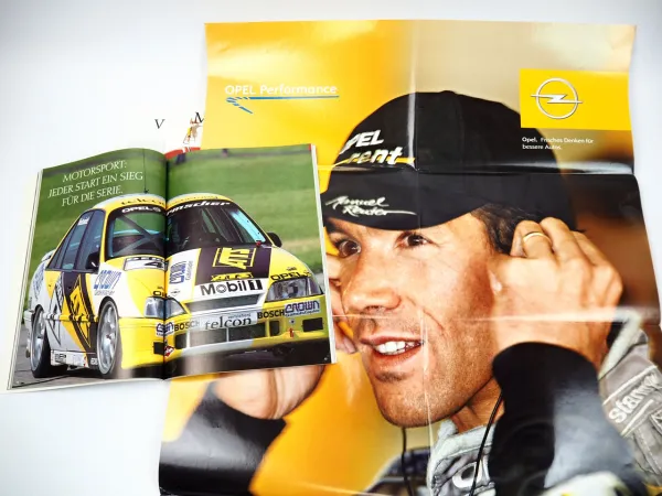 Opel Astra Combo Meriva Movano Vivaro PKW 16x Prospekt 1990/2000er Jahre