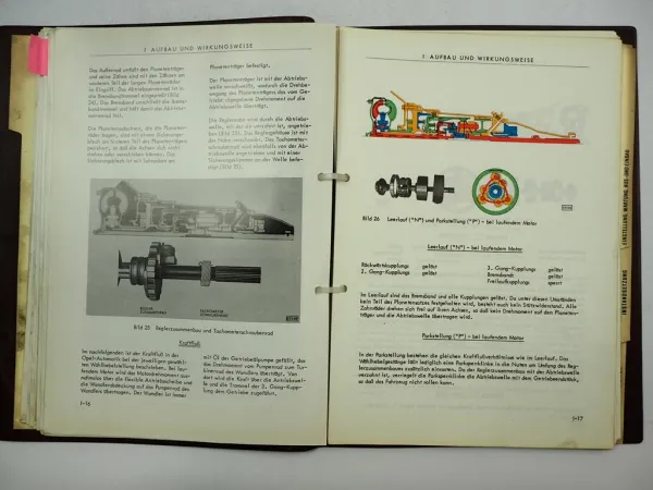 Opel Automatik Automatikgetriebe Werkstatthandbuch 1968/69
