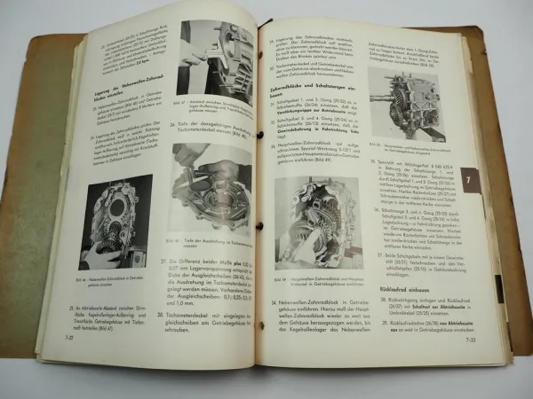 Opel Blitz 1,9 / 2,1 to 2.5 L Werkstatthandbuch ab 1966 Reparaturanleitung 1971