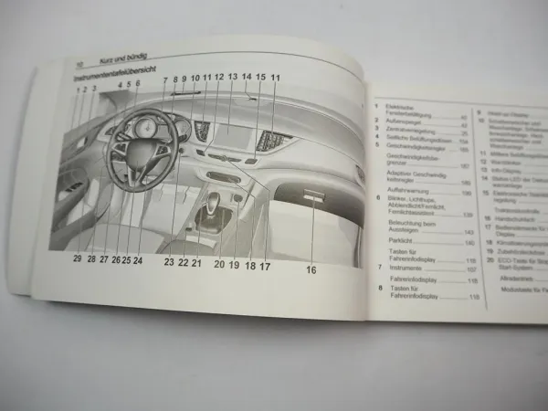 Opel Insignia B Betriebsanleitung Facelift Handbuch Bordbuch Deutsch 10/2020