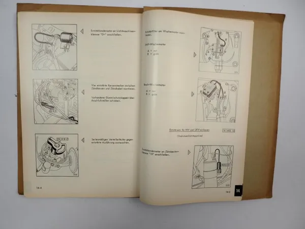 Opel Kadett B Olympia A Werkstatthandbuch 1967 orig Reparaturanleitung