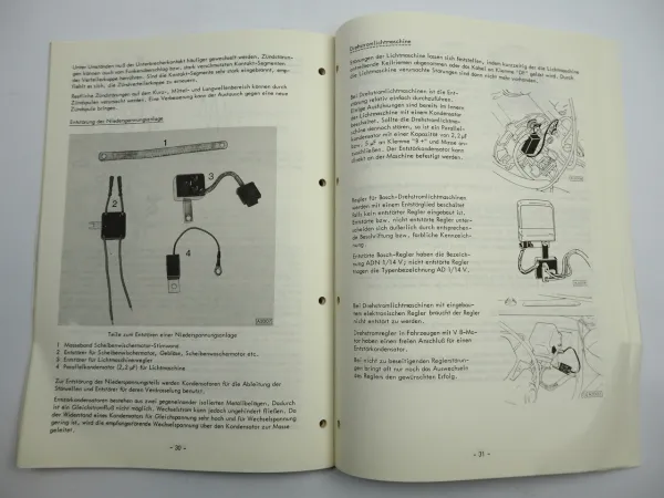 Opel Radio Technische Informationen und Diagnose 1976 Werkstatthandbuch