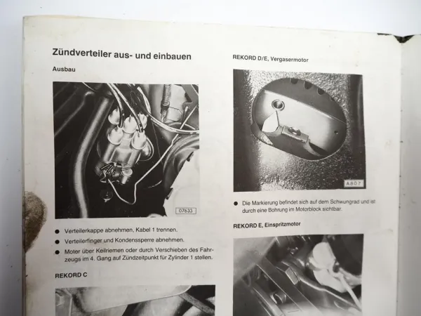 Opel Rekord C D E ab 1966 bis 1986 So wirds gemacht Etzold Reparaturanleitung